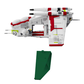 Wandhalterung kompatibel mit LEGO Star Wars 75309 Republic Gunship