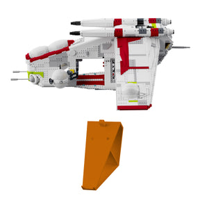 Wandhalterung kompatibel mit LEGO Star Wars 75309 Republic Gunship