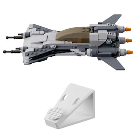 Wandhalterung kompatibel mit LEGO Star Wars 75346 Snubfighter Piraten