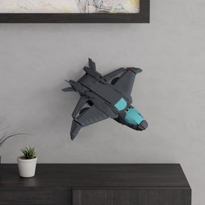Wandhalterung kompatibel mit LEGO Marvel 76248 Quinjet Avengers