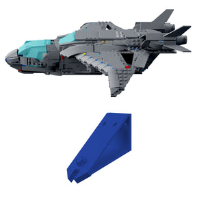 Wandhalterung kompatibel mit LEGO Marvel 76248 Quinjet Avengers