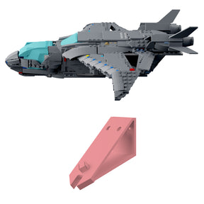 Wandhalterung kompatibel mit LEGO Marvel 76248 Quinjet Avengers