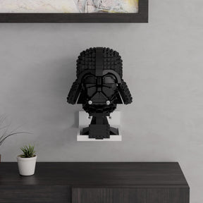 Wandhalterung kompatibel mit Lego Helm Kopf Sammlung Modell Star Wars