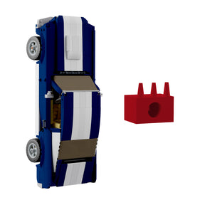 Wandhalterung kompatibel mit LEGO Creator 10265 Ford Mustang Display