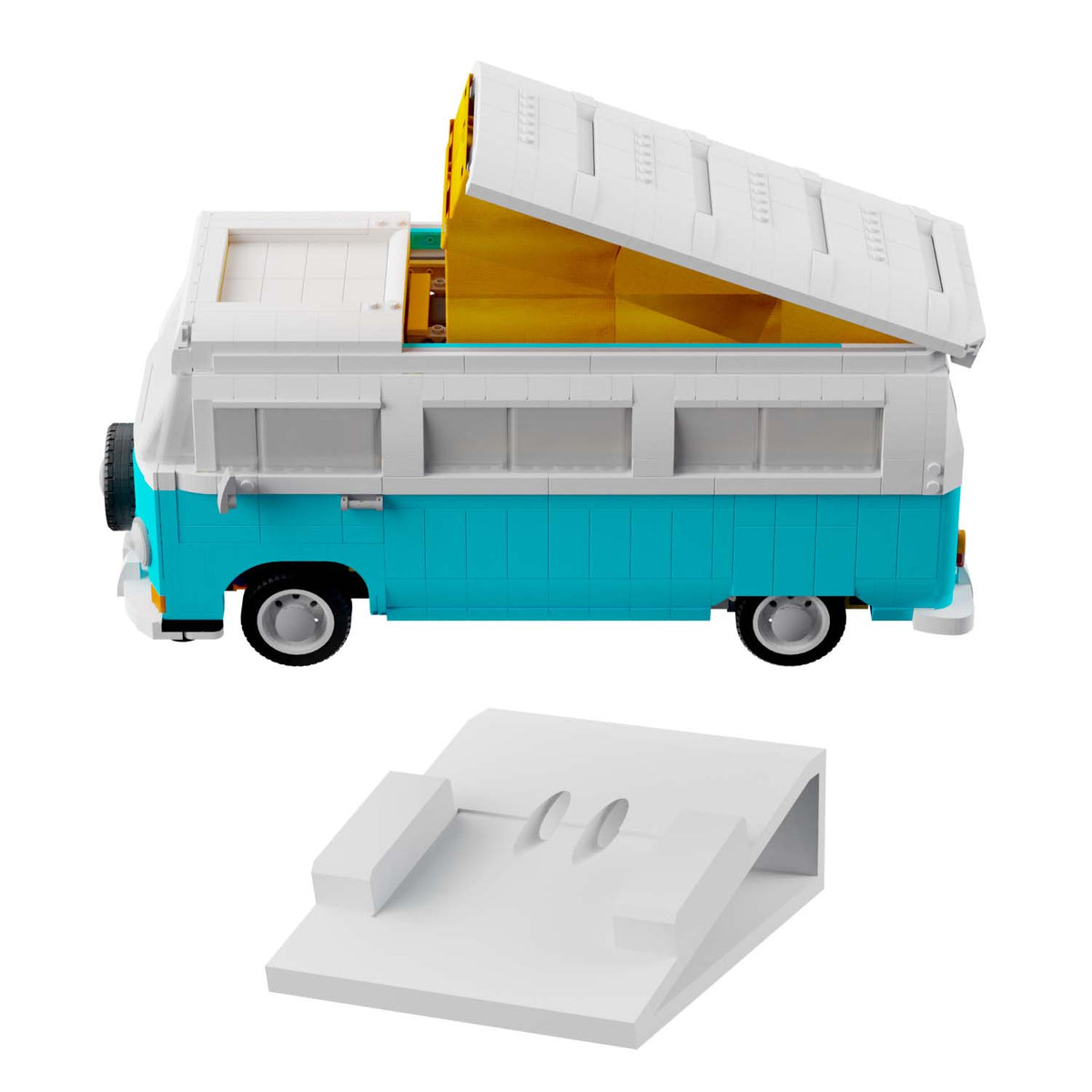 Wandhalterung kompatibel mit LEGO Creator Expert 10279 Volkswagen Van