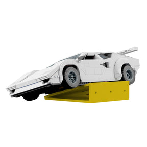 Wandhalter kompatibel mit LEGO 10337 Lamborghini Countach 5000 gekippt