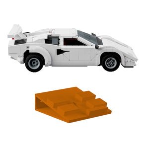 Wandhalter kompatibel mit LEGO 10337 Lamborghini Countach 5000 gekippt