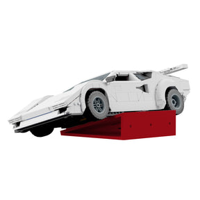 Wandhalter kompatibel mit LEGO 10337 Lamborghini Countach 5000 gekippt