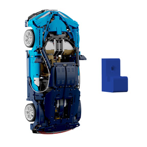 Wandhalterung kompatibel mit Lego Technik 42083 Bugatti Chiron Display