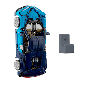 Wandhalterung kompatibel mit Lego Technik 42083 Bugatti Chiron Display