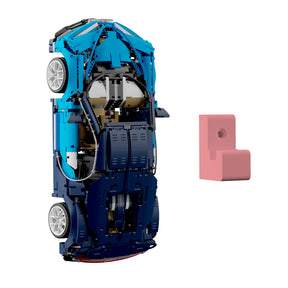 Wandhalterung kompatibel mit Lego Technik 42083 Bugatti Chiron Display