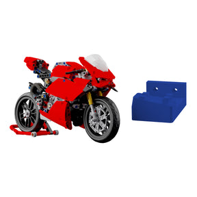 Wandhalterung kompatibel mit LEGO Technik 42107 Ducati Panigale V4 R