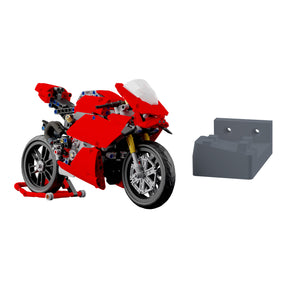 Wandhalterung kompatibel mit LEGO Technik 42107 Ducati Panigale V4 R