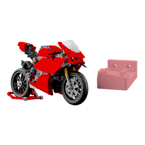 Wandhalterung kompatibel mit LEGO Technik 42107 Ducati Panigale V4 R