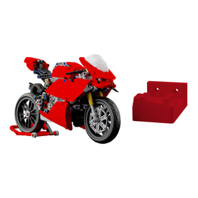 Wandhalterung kompatibel mit LEGO Technik 42107 Ducati Panigale V4 R