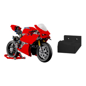Wandhalterung kompatibel mit LEGO Technik 42107 Ducati Panigale V4 R