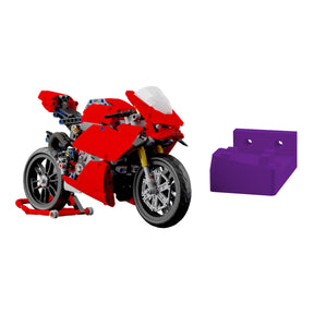 Wandhalterung kompatibel mit LEGO Technik 42107 Ducati Panigale V4 R