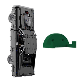 Wandhalterung kompatibel mit LEGO Technik 42111 Dom's Dodge Charger