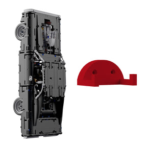 Wandhalterung kompatibel mit LEGO Technik 42111 Dom's Dodge Charger