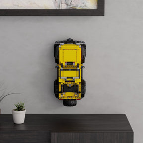 Wandhalterung kompatibel mit LEGO Technik 42122 Jeep Wrangler Display