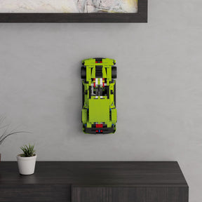Wandhalterung kompatibel mit LEGO Technik 42138 Ford Mustang Shelby