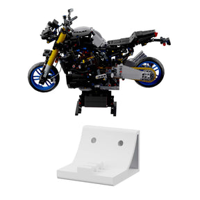 Wandhalterung kompatibel mit LEGO Technik 42159 Yamaha MT-10 SP