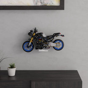 Wandhalterung kompatibel mit LEGO Technik 42159 Yamaha MT-10 SP