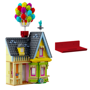 Wandhalterung kompatibel mit LEGO Disney 43217 Carls Haus aus Oben