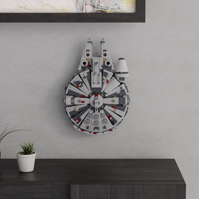 Wandhalterung kompatibel mit LEGO 75105 Star Wars Millennium Falcon