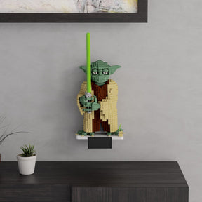 Wandhalterung kompatibel mit LEGO Star Wars 75255 Yoda Figur Display