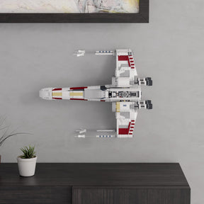 Wandhalterung kompatibel mit LEGO Star Wars 75355 X-Wing Starfighter