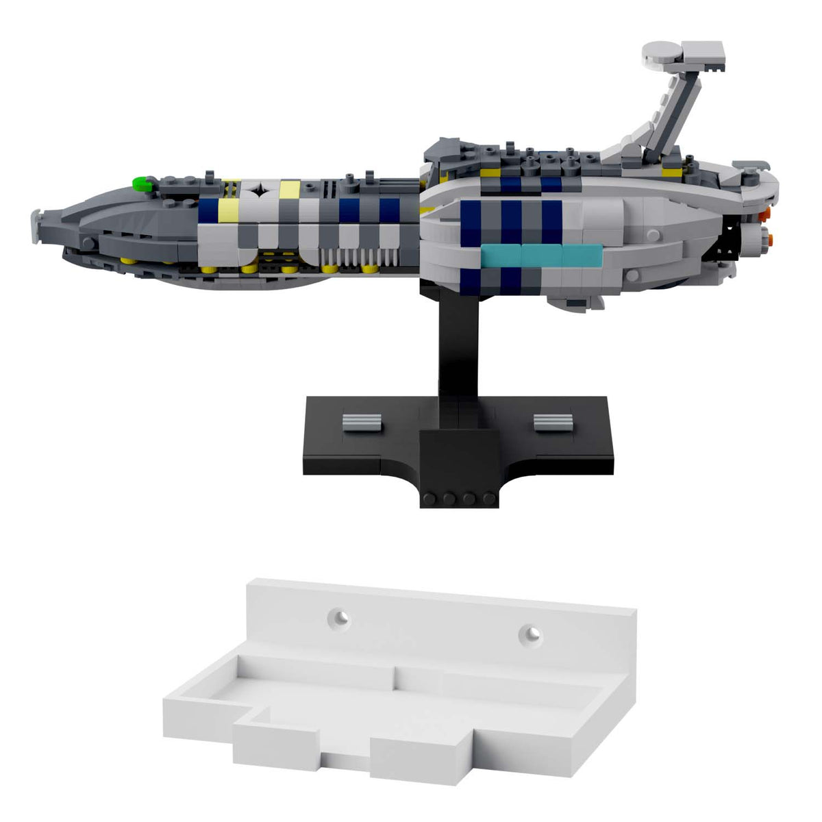 Wandhalterung kompatibel mit LEGO Star Wars 75377 Invisible Hand