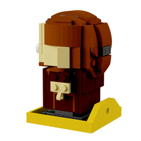 Wandhalterung kompatibel mit LEGO BrickHeadz Universal in 10 Farben