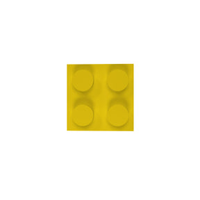 5x-wandhalterung-fuer-2x2-lego-noppensteine-und-figuren-gelb-2