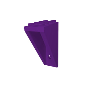 5x-wandhalterung-fuer-2x4-lego-noppensteine-und-figuren-violett-1