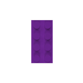 5x-wandhalterung-fuer-2x4-lego-noppensteine-und-figuren-violett-2