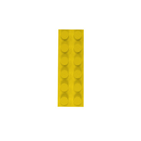 5x-wandhalterung-fuer-2x6-lego-noppensteine-und-figuren-gelb-2