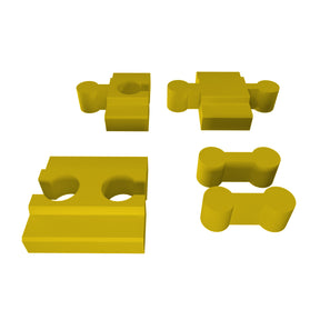 Gleisverbinder kompatibel für Brio Ikea Holzschiene Eisenbahn Adapter