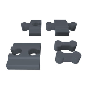 Gleisverbinder kompatibel für Brio Ikea Holzschiene Eisenbahn Adapter