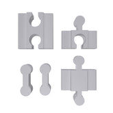 Gleisverbinder kompatibel für Brio Ikea Holzschiene Eisenbahn Adapter