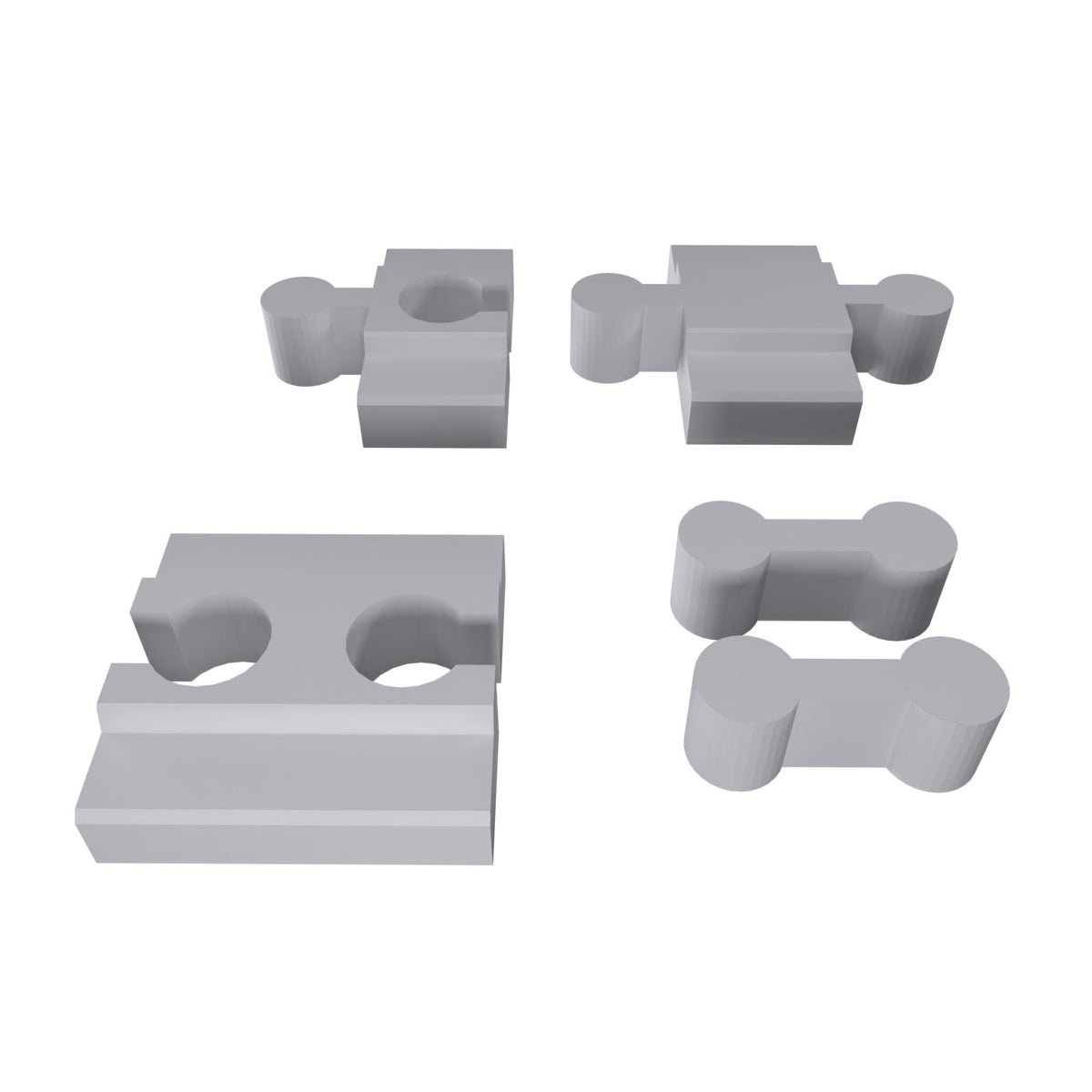Gleisverbinder kompatibel für Brio Ikea Holzschiene Eisenbahn Adapter