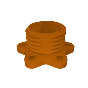 Lenkrad Adapter kompatibel für Thrustmaster T3 T5 Lenkrad Wheel 7mm